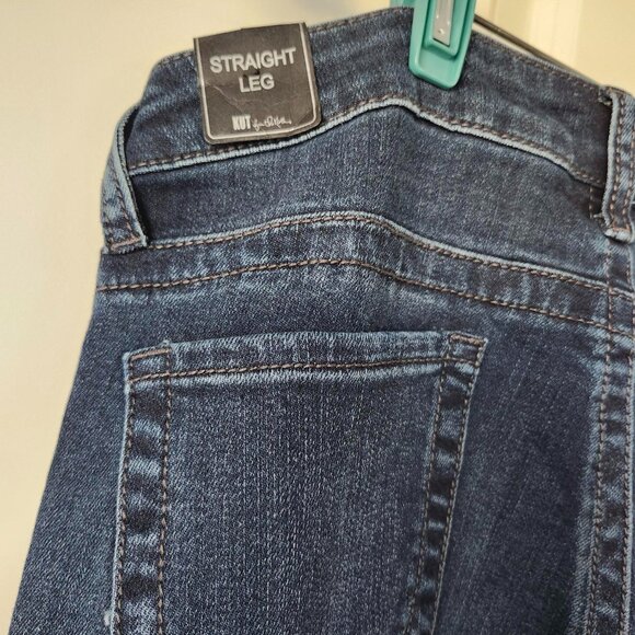 NWT - Kut from the Kloth Straight Leg Blue Jeans - Size 8L - Picture 6 of 7